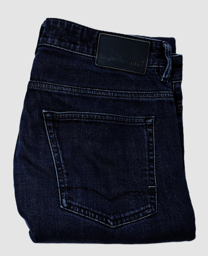 Hugo Boss "Delaware" Slim-fit jeans-Dark-Blue