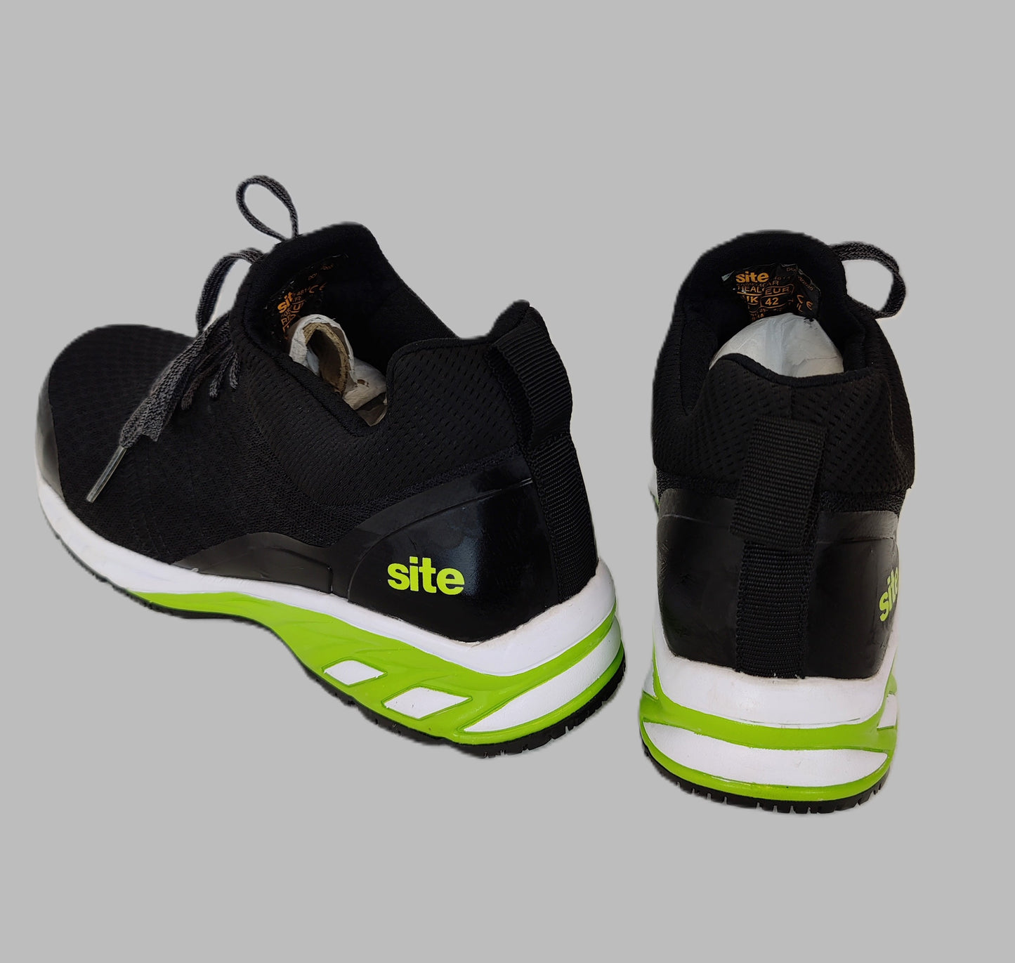 Site Realgar Safety Trainers - Black