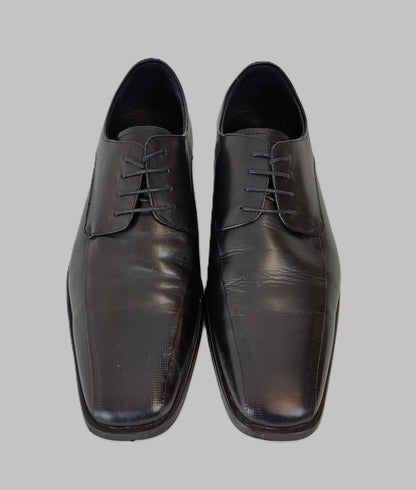 DICE Leather Dress Shoes - Black