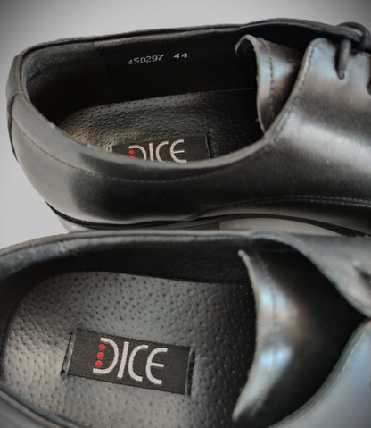 DICE Leather Dress Shoes - Black