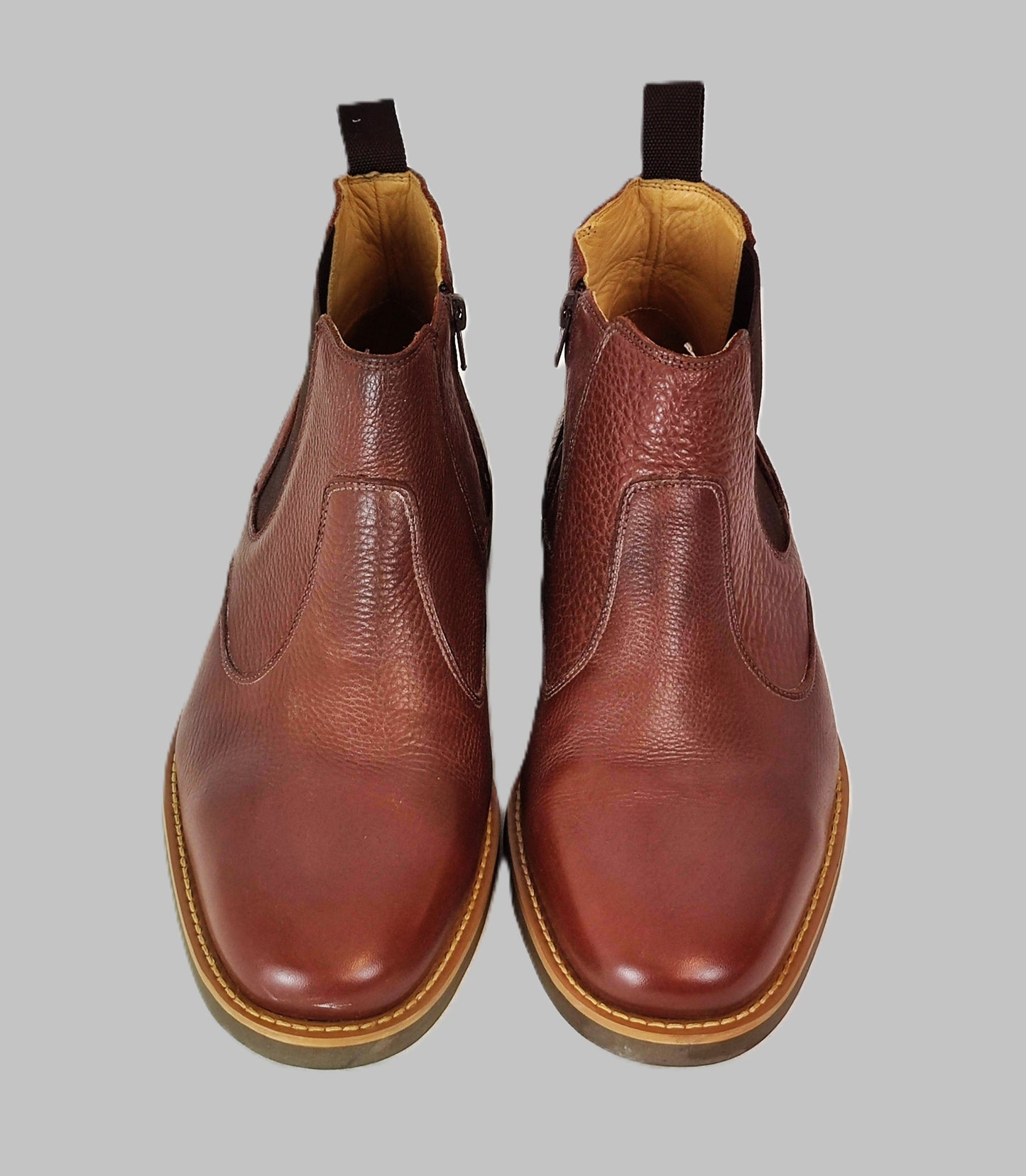 Antotomic & Co Leather Chelsea Boots - Brown