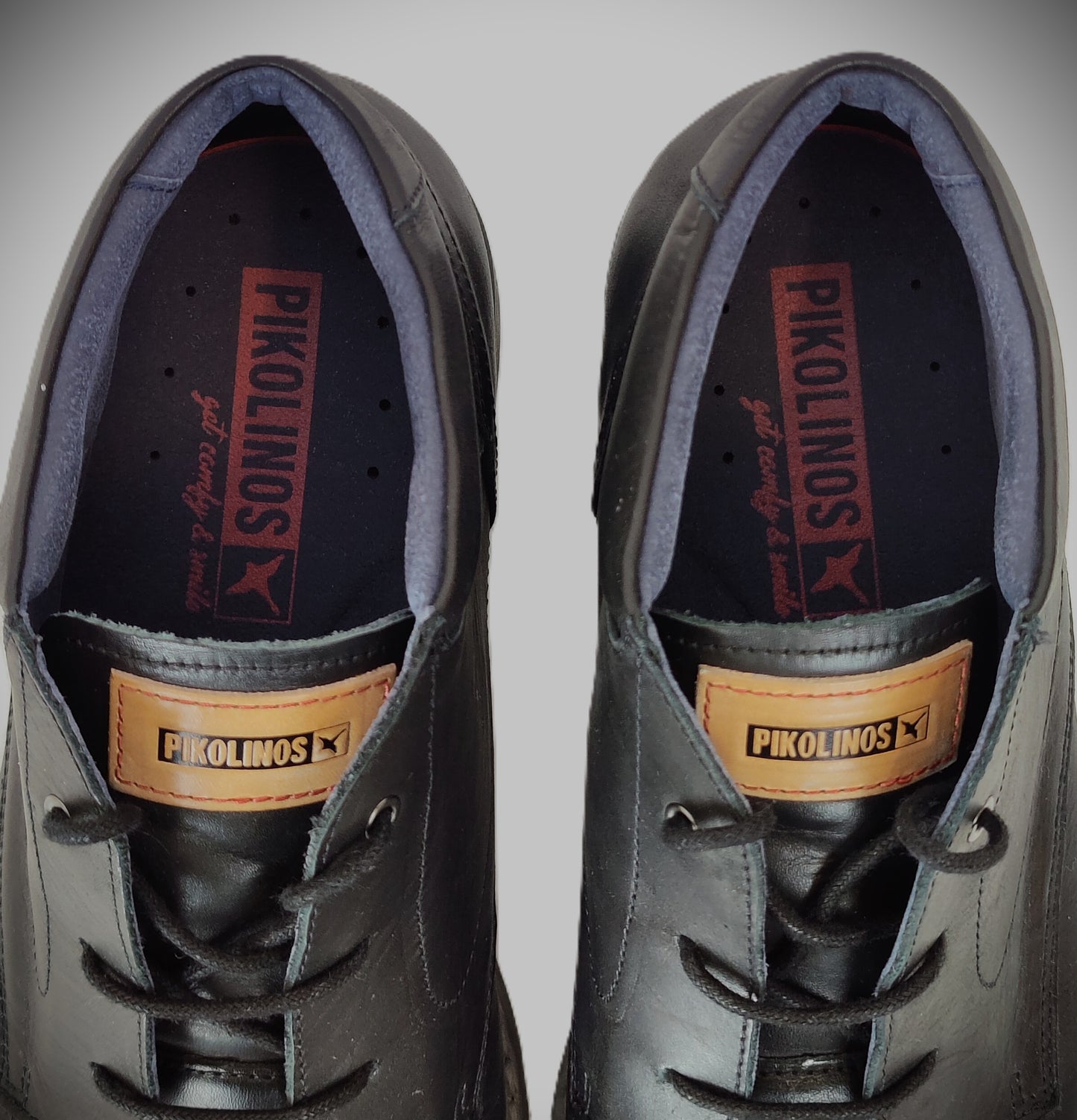 PIKOLINOS ''BERNA'' lace-up ankle boots -  Black