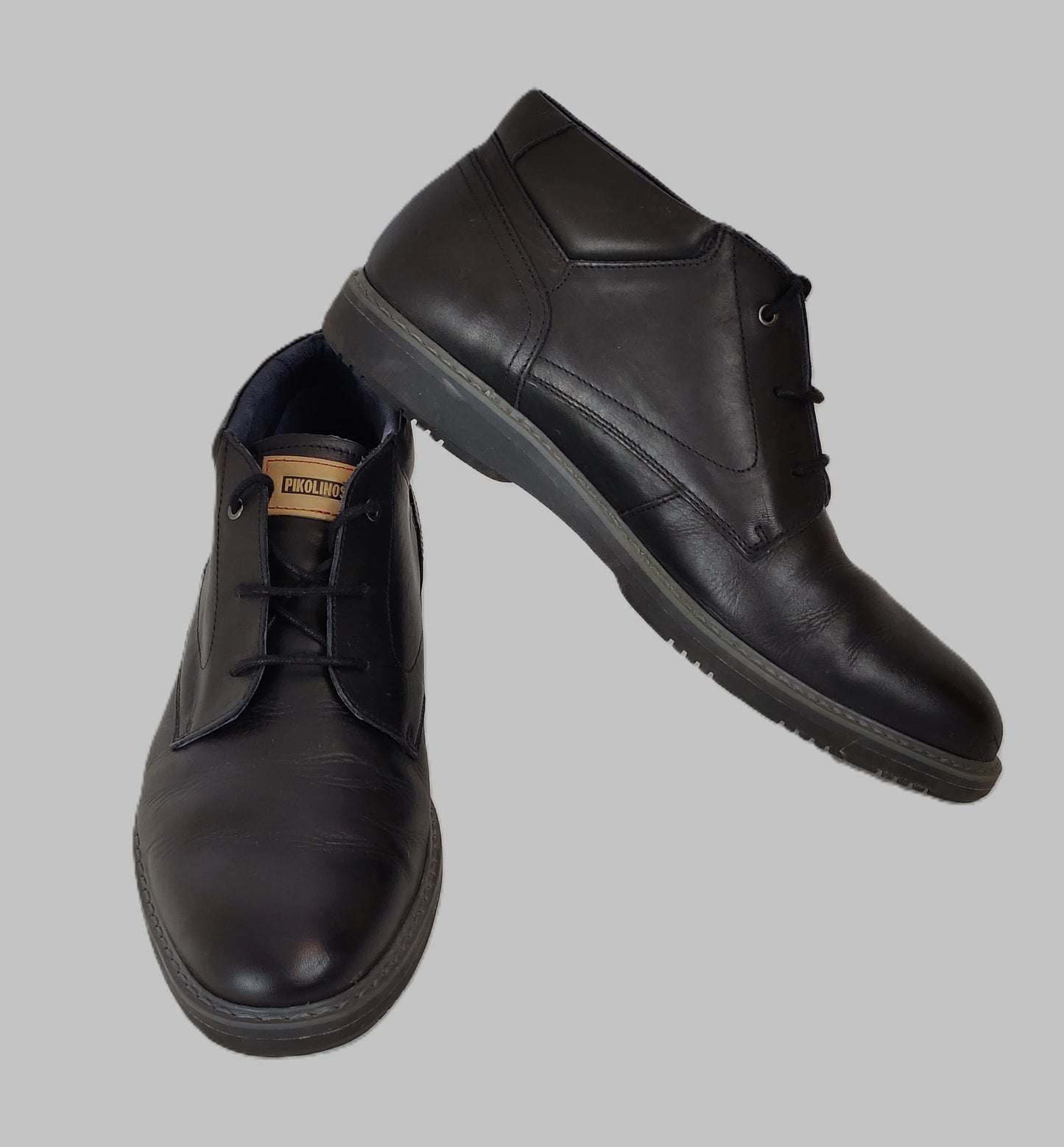 PIKOLINOS ''BERNA'' lace-up ankle boots -  Black