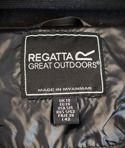 Regatta Andel Ladies Long Quilted Jacket-Black
