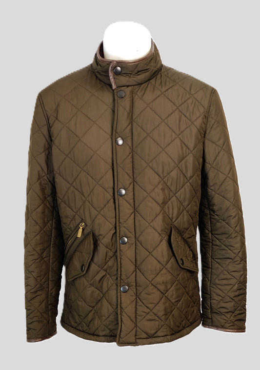 Barbour® Powell Quilted Jacket- Olive