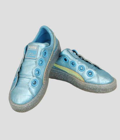 Puma Sophia Webster X Wmns Platform Glitter Shoes - Blue