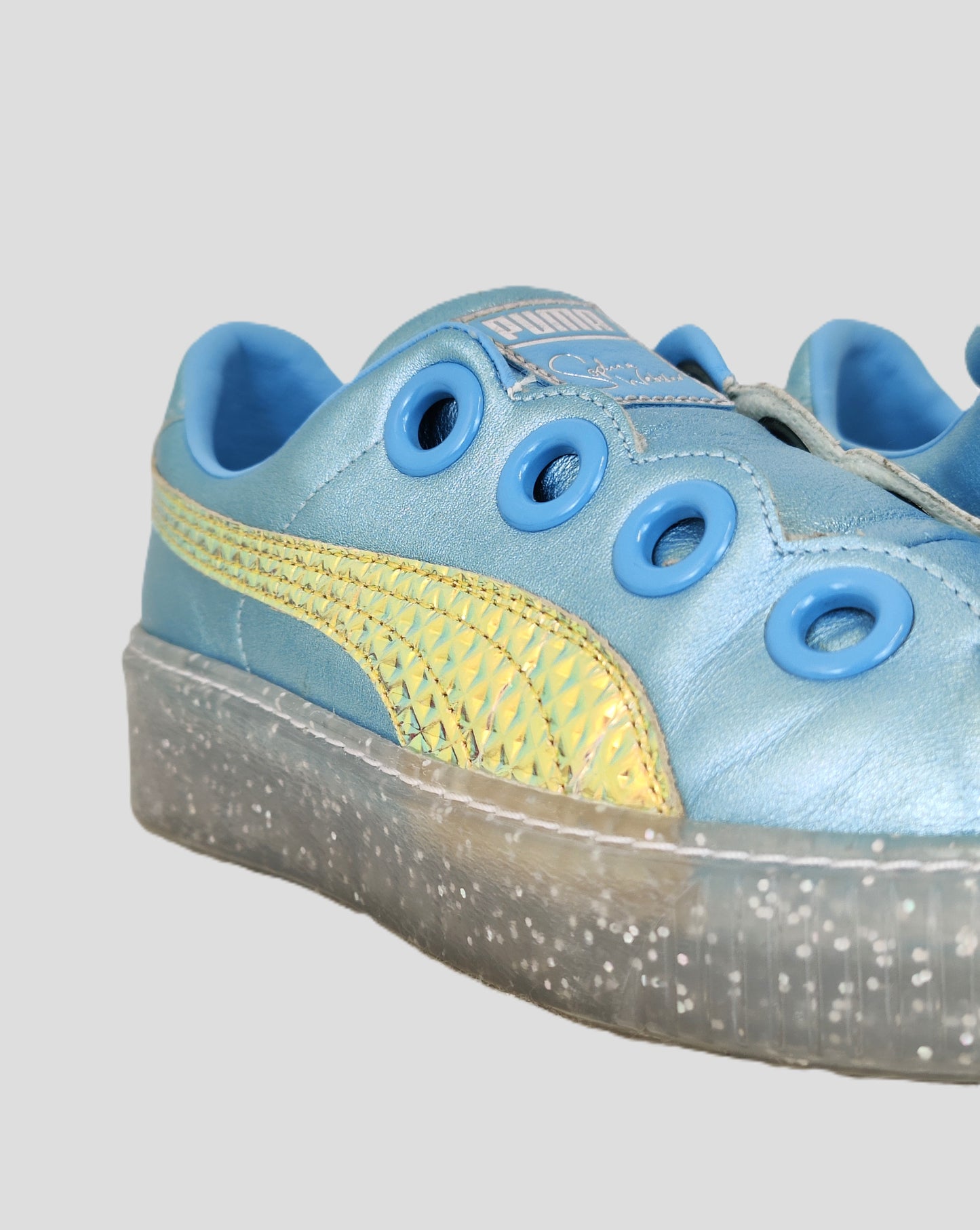 Puma Sophia Webster X Wmns Platform Glitter Shoes - Blue