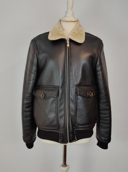Pull & Bear Men's Faux Shearling Style Jacket