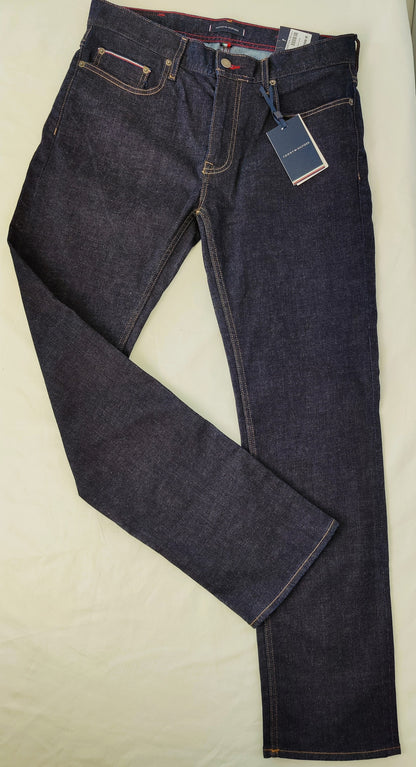 Tommy Hilfiger Straight Fit "Denton" Jeans- Dark Indigo