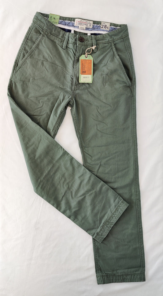 Fatface Green Chinos
