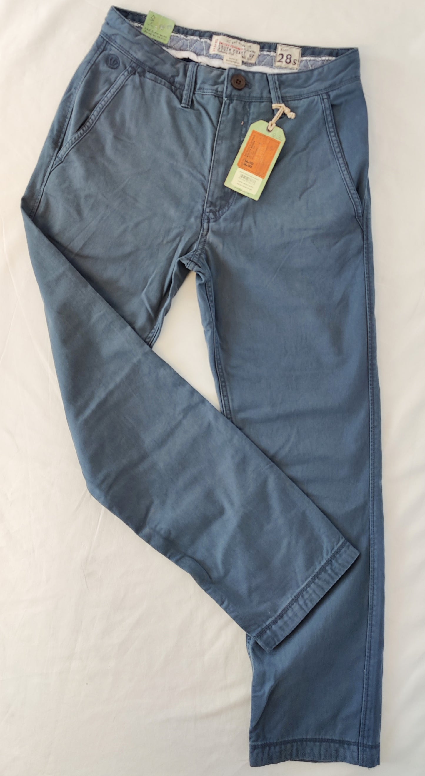 FatFace Modern Coastal Chino - Dusky Blue