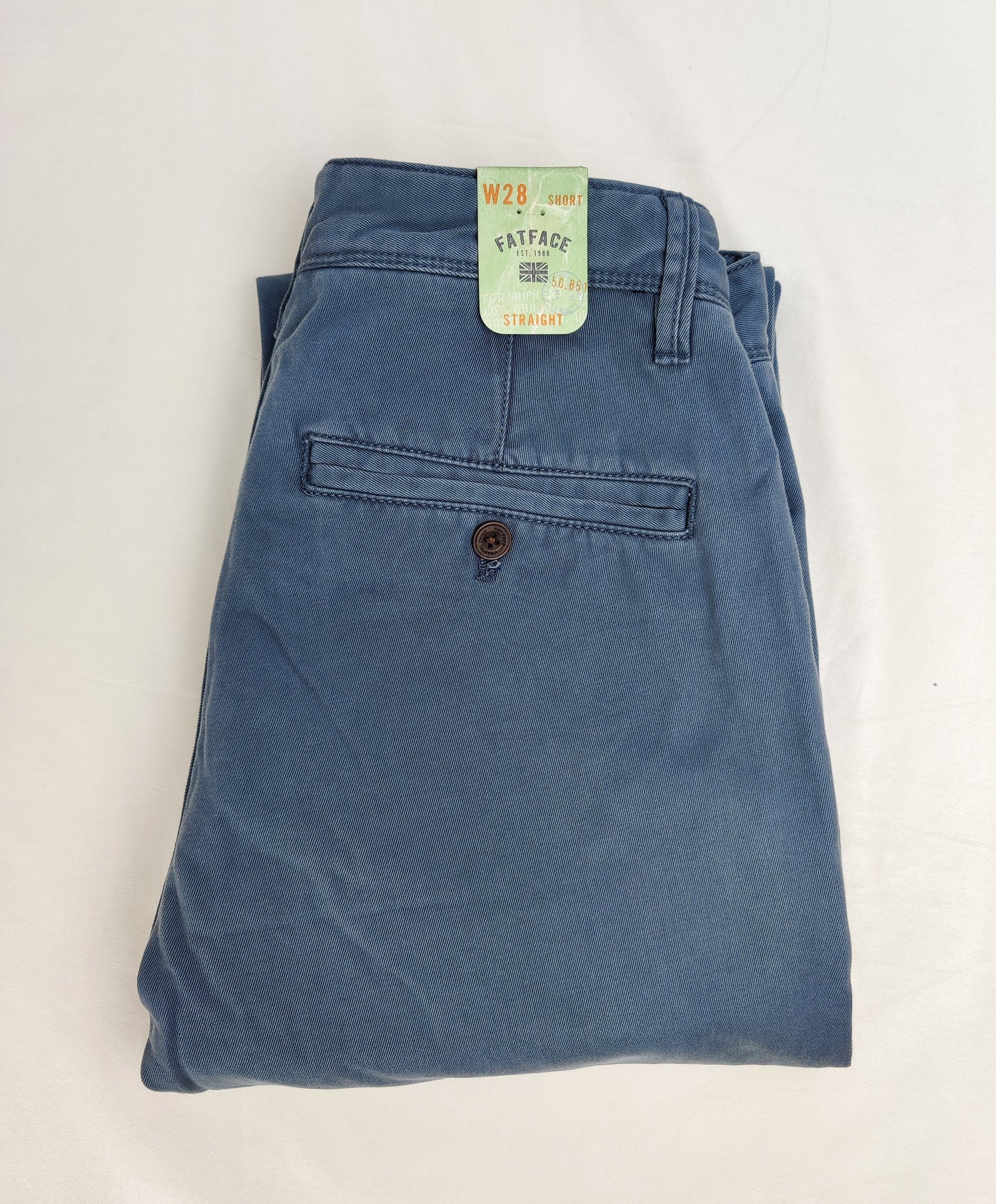 FatFace Modern Coastal Chino - Dusky Blue