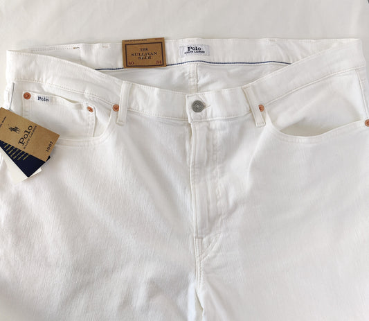Ralph Lauren Polo Sullivan White Jeans