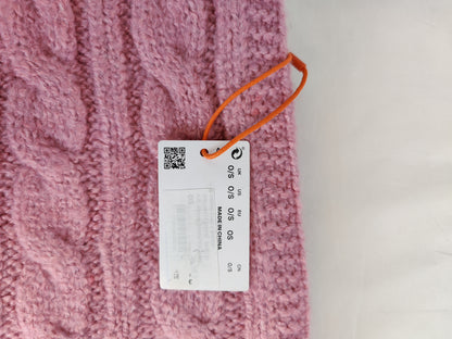 SuperDry® Tweed Cable Snood - Smoke Pink