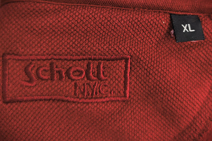 Schott N.Y.C. Ribbed Sweater- Red