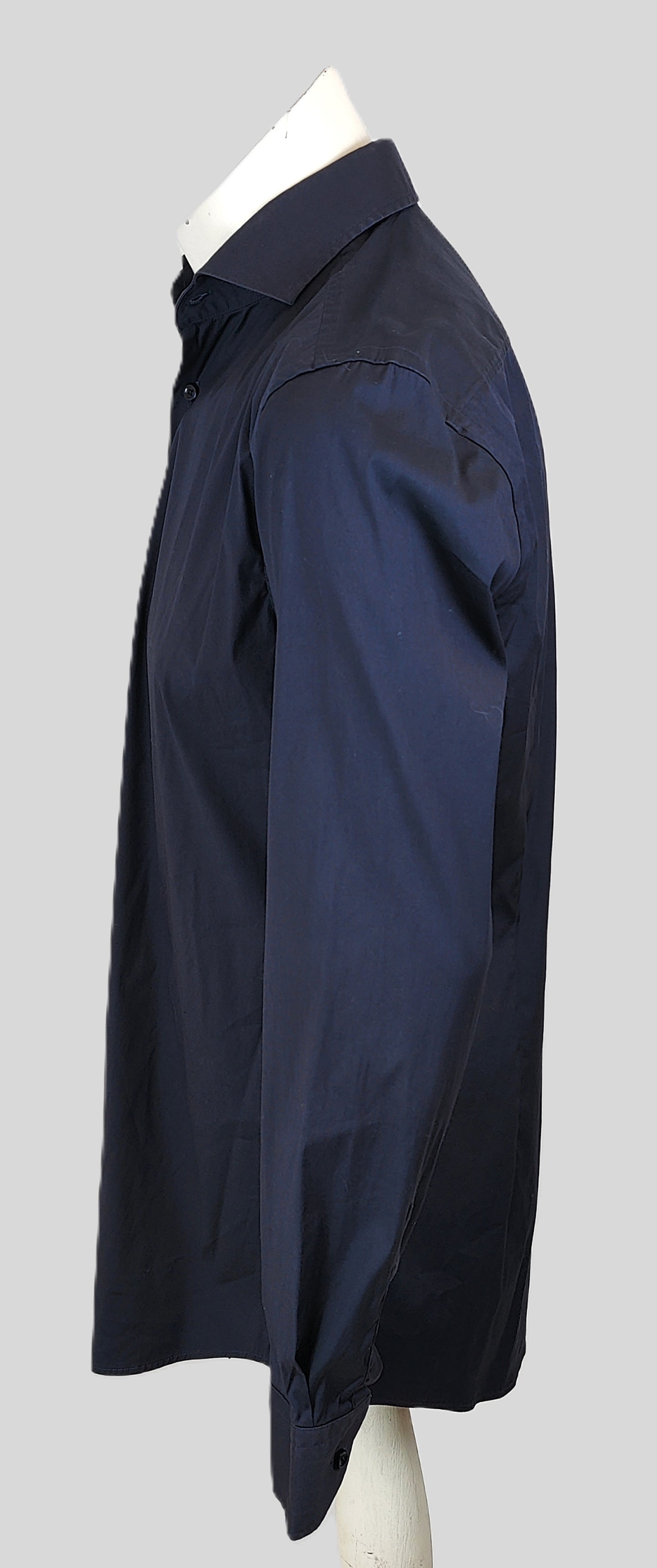 Hugo Boss Performance Men's Formal Slim-Fit Shirt-Navy