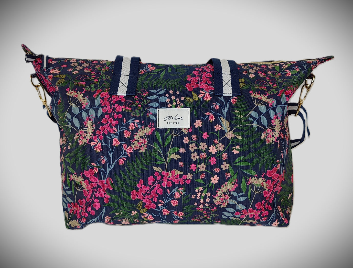 Joules-Floral Weekend Bag