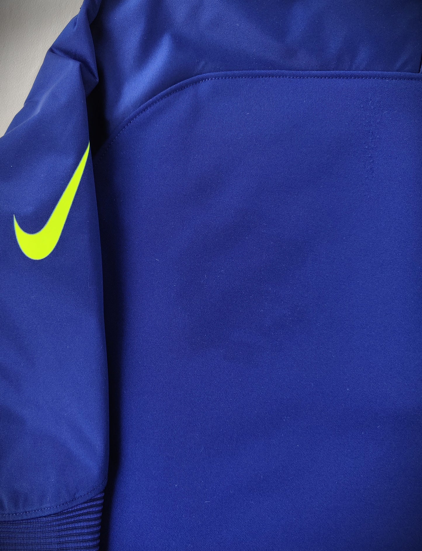 Nike Strike Winter Warrior Therma-Fit Drill Tracksuit- Navy with Yellow detail