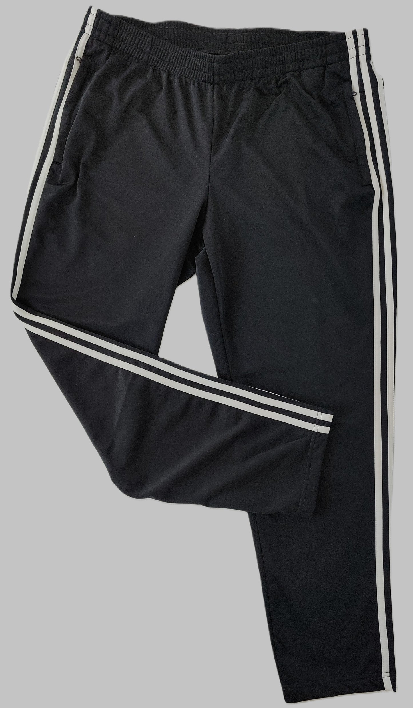 Adidas Back to Basics 3-Stripe Tracksuit-Black/White