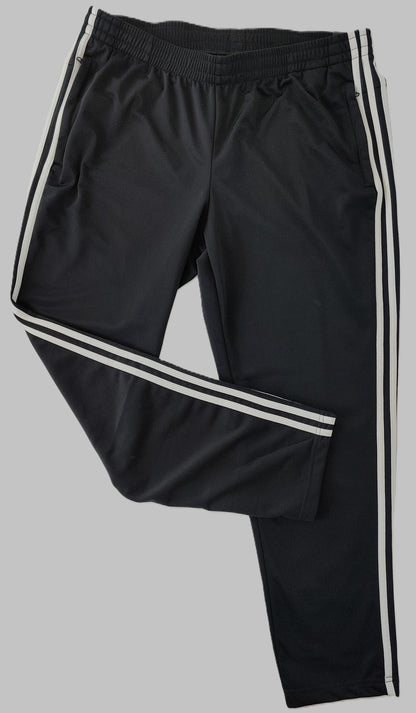 Adidas Back to Basics 3-Stripe Tracksuit-Black/White
