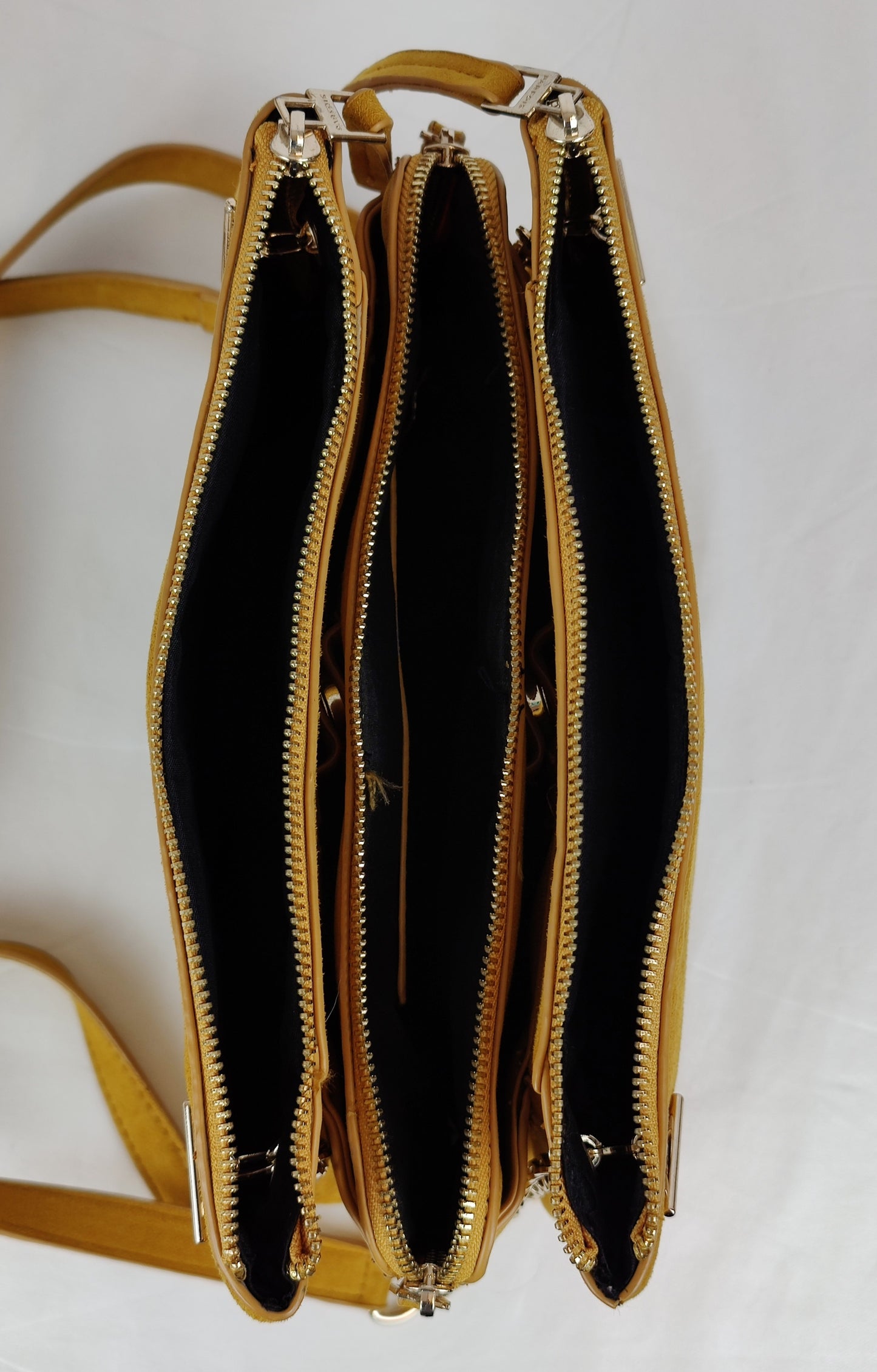 Parfois Mustard Yellow Cross Body Bag