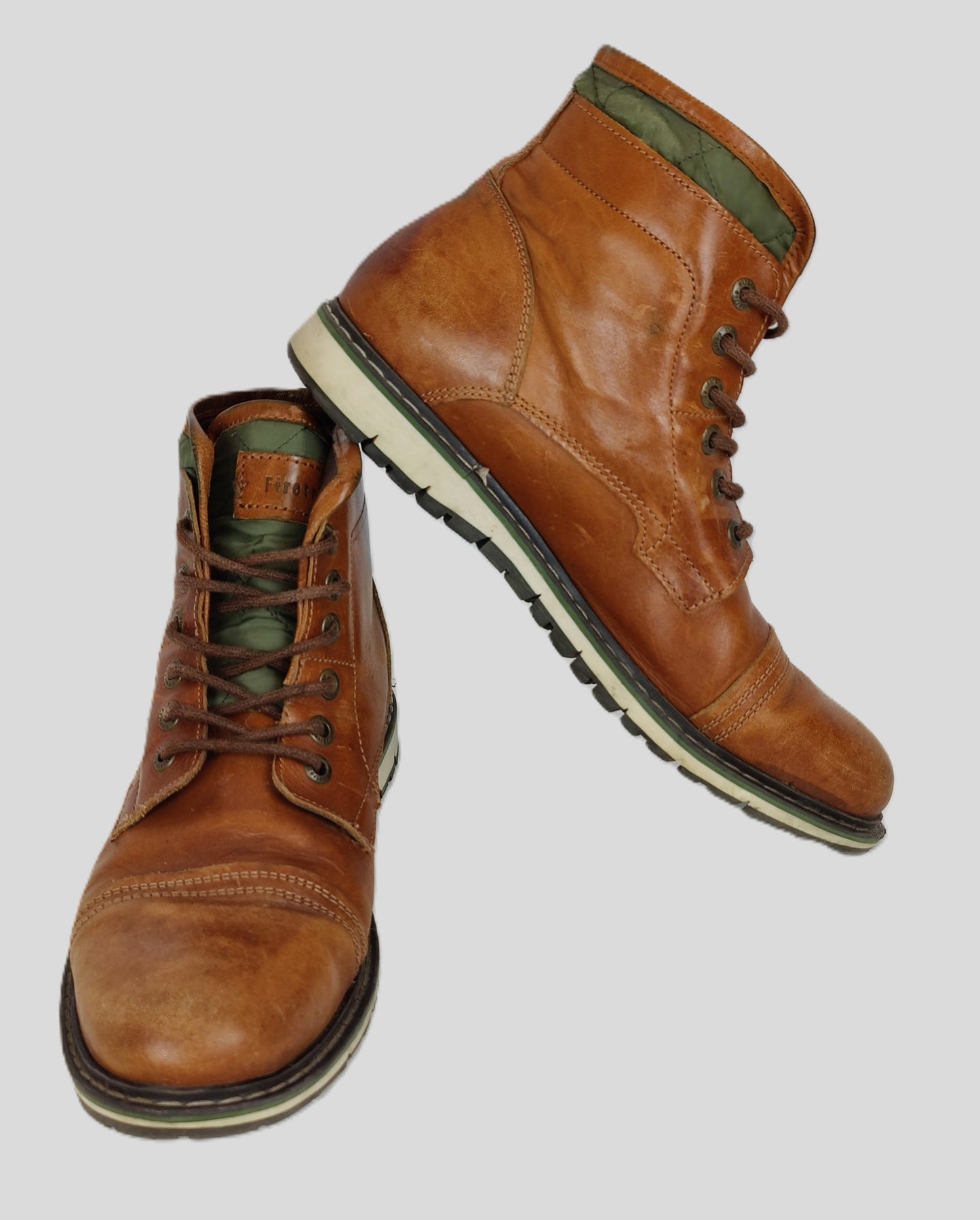 Firetrap "Aubin Mess" Boots- Tan