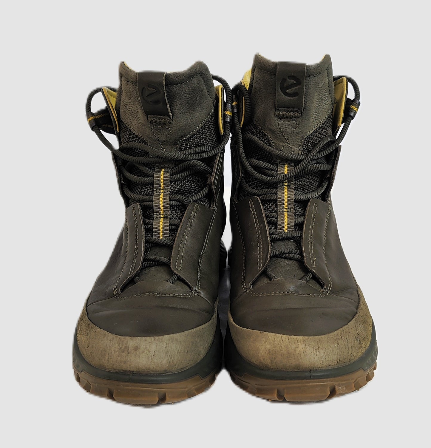 ECCO Exostrike GTX Men's Gore-Tex® Hiking Boot-Olive Green/Tan