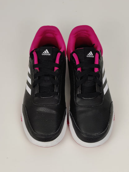 Adidas Pink and Black Trainers