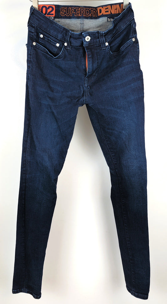 Superdry 02 Travis Skinny Jeans- Blue/ Navy