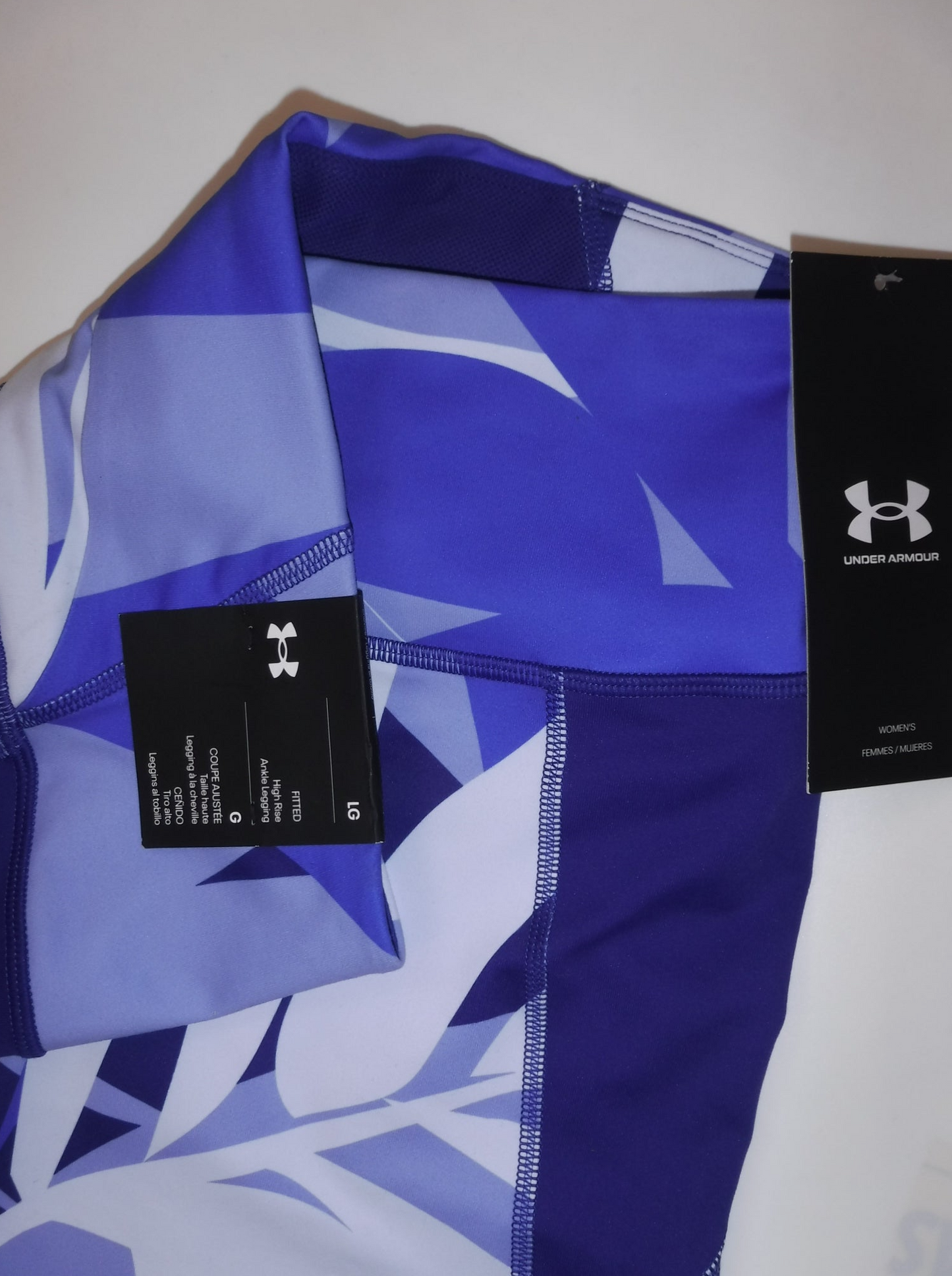 Under Armour UA Reflect Purple Printed Leggings